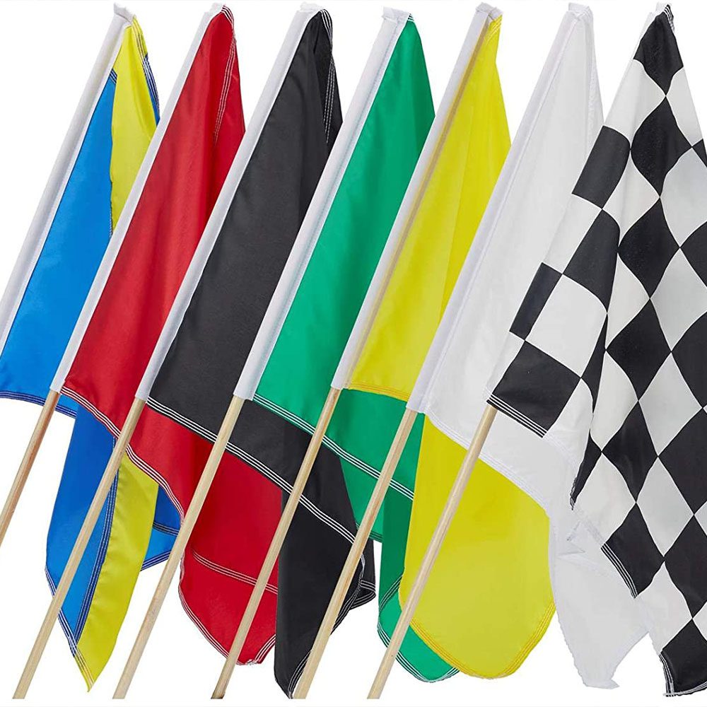 Control deslizante de banderas de carreras