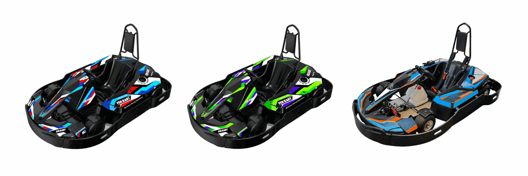 Equipo esencial para el proyecto de karts eléctricos