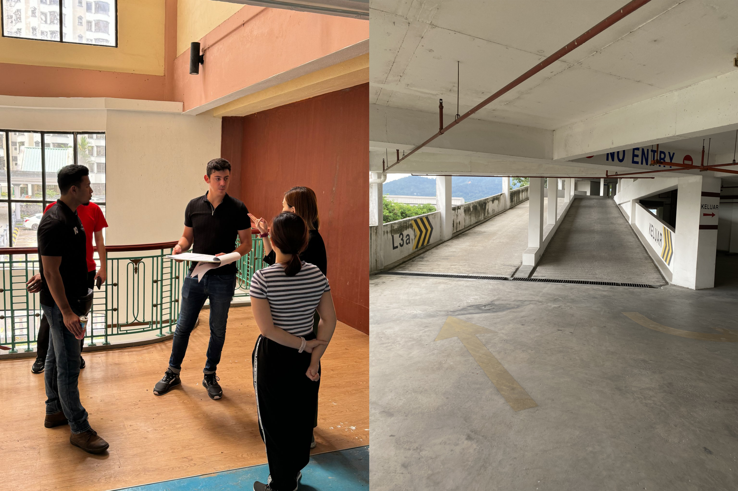 Corrida em andamento no maior centro de kart indoor do mundo