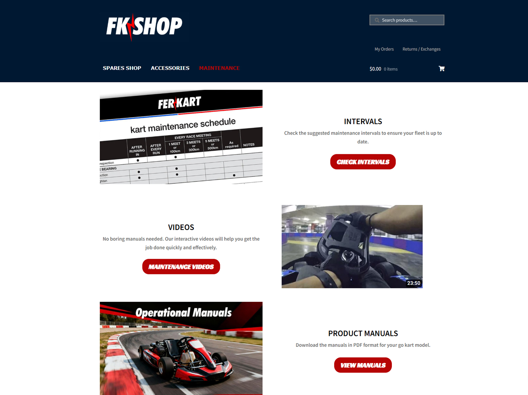 Servicio postventa de tienda de repuestos