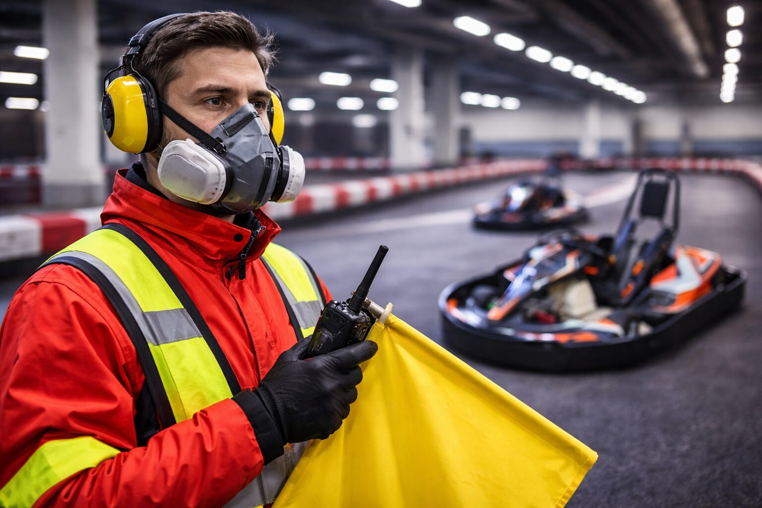 indoor track marshal